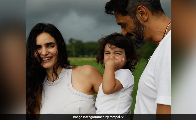 Arjun Rampal's Post For Girlfriend Gabriella Demetriades And Son Arik Sets Off Mush Alert
