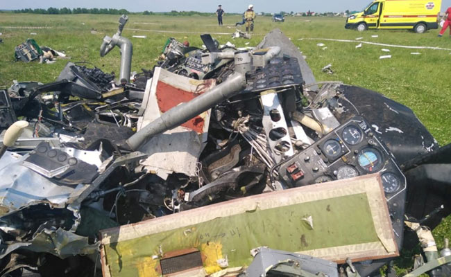 Four Killed, Four Badly Injured In Plane Crash In Siberia