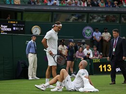 Wimbledon: 'Lucky' Roger Federer Survives Scare To Reach Second Round
