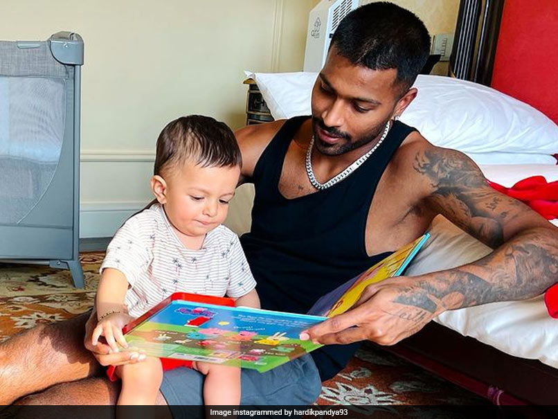 Hardik Pandya Shares Screenshot Of Virtual Call With Son Agastya. See Pic