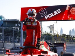 Azerbaijan GP: Ferrari's Charles Leclerc Emerges From Red-Flagged Qualifying With Pole Position In Baku