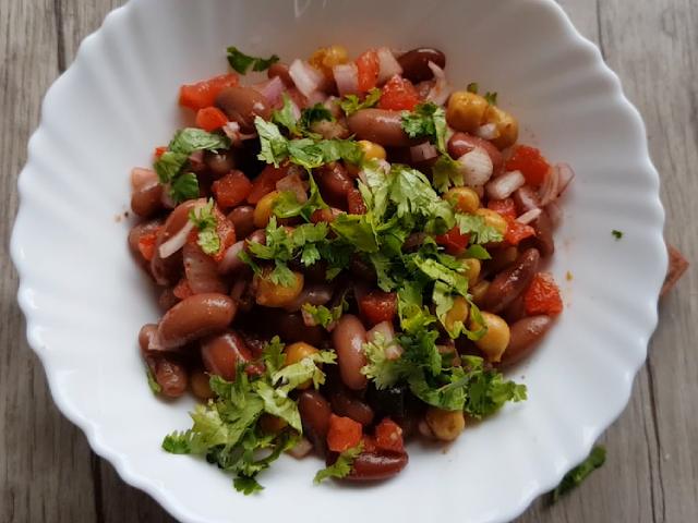 How To Make Rajma Chaat | Easy Rajma Chaat Recipe Video