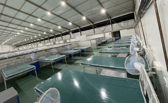 Mumbai's New 2,170-Bed Jumbo Covid Facility Built In Just 35 Days Mumbai's New 2,170-Bed Jumbo Covid Facility Built In Just 35 Days