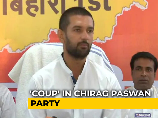 After Coup, Chirag Paswan At Uncle's Doorstep, Returns After Long Wait