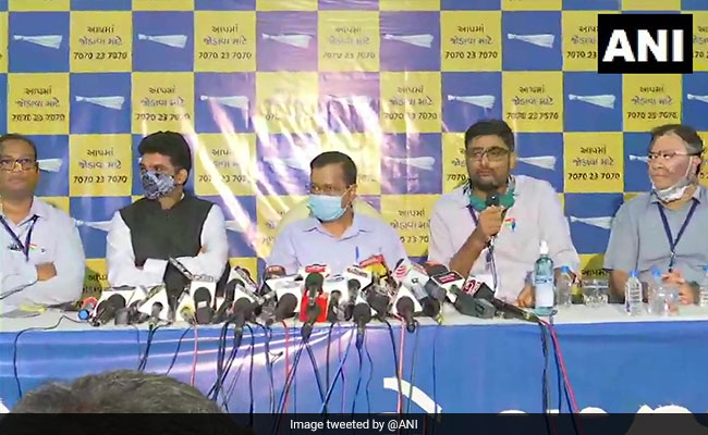 AAP Will Contest All Seats In Gujarat Assembly Polls Next Year: Arvind Kejriwal