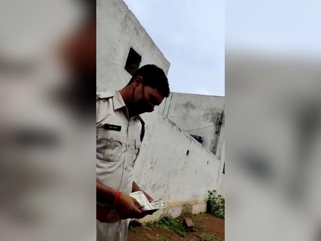 On Camera, Chhattisgarh Cop Caught Accepting Bribe, 2 Suspended