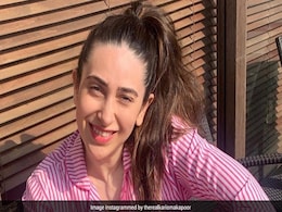 Karisma Kapoor Is Proof That An All-Pink Nightsuit Can Be Worn All Day Long Karisma Kapoor Is Proof That An All-Pink Nightsuit Can Be Worn All Day Long