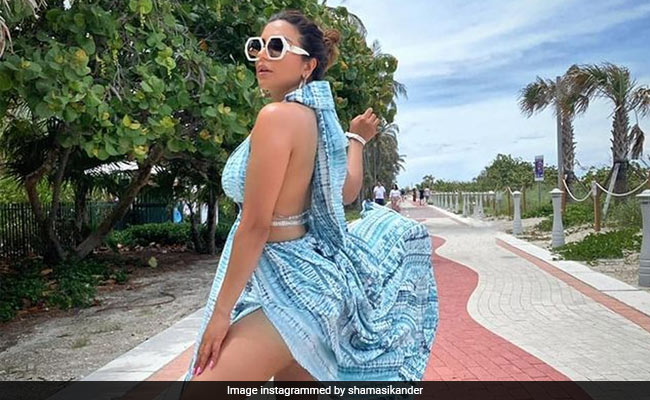 What Could Be Hotter Than The Miami Heat? Shama Sikander, Of Course