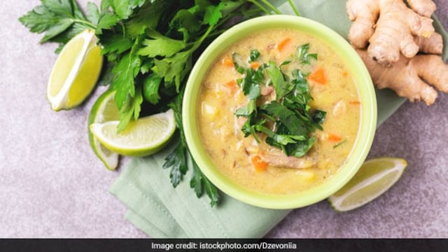 Soups are commonly consumed during the winter season