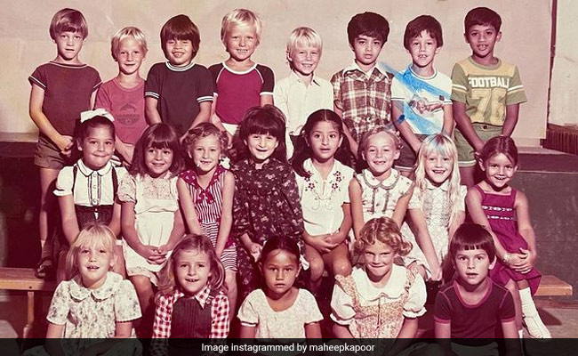 Spot Maheep Kapoor In This Fabulous School Days Throwback