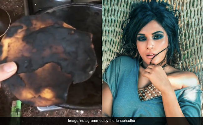 Video: ऋचा चड्ढा ने बनाई पत्थर जैसी रोटी, फैंस बोले- 'अली भाई रोटी खाने से पहले 100 बार सोच लीजिएगा'