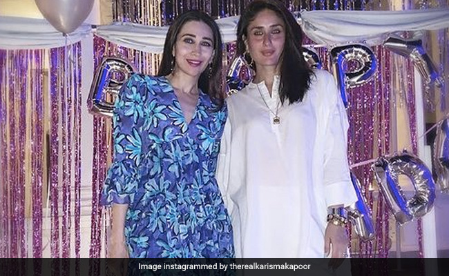 On Karisma Kapoor's Birthday, Kareena Kapoor's "Wonder Who's Older" Post Is The Icing On The Cake