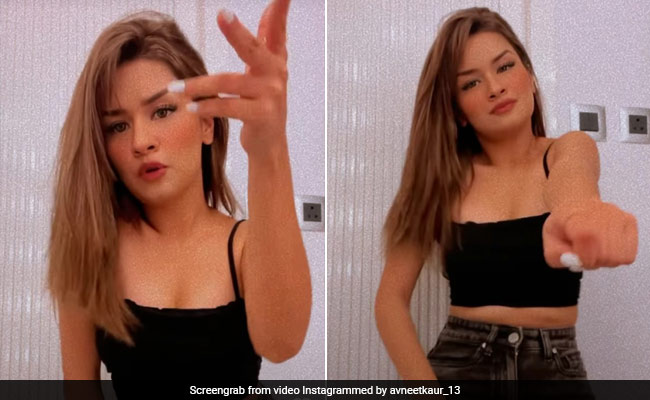 Avneet Kaur ने धनाश्री वर्मा के गाने 'ओए होए होए'  पर किया धमाकेदार डांस, देखें Viral Video