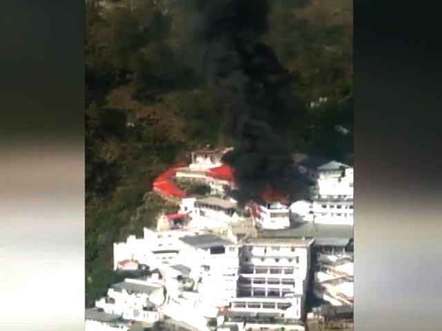 Fire At Vaishno Devi Shrine Complex, Cash Counting Centre Damaged