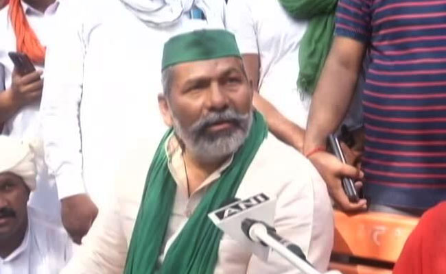 At Rakesh Tikait's "UN Remark", BJP Leader's "Contract To Defame India" Jibe