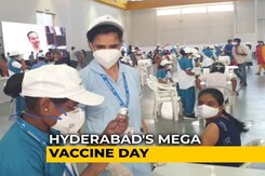 3 Hangars, 300 Counters, 40,000 People For Hyderabad's Mega Vaccine Day 3 Hangars, 300 Counters, 40,000 People For Hyderabad's Mega Vaccine Day