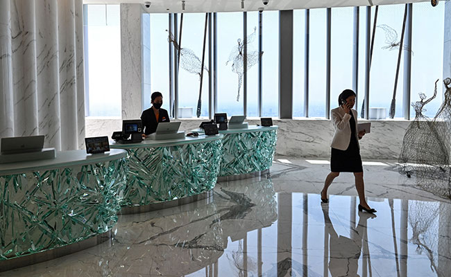 Luxury In The Clouds: Shanghai Opens World's Highest Hotel