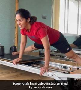 "Body Is Not Stiff": Saina Nehwal Aces Pilates, Inspires Her Fans On Insta