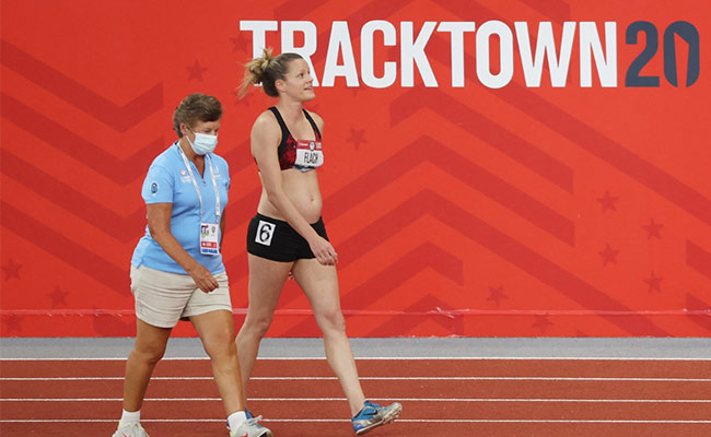 Heptathlete Competes In Olympic Trials While 18 Weeks Pregnant