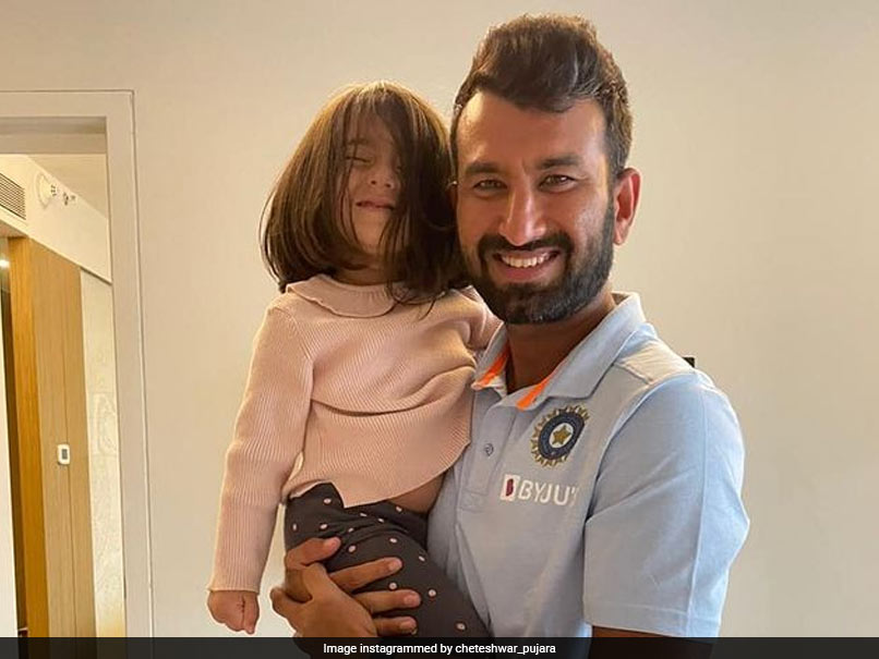 Cheteshwar Pujara Fulfils "Daddy Duties" Ahead Of WTC Final