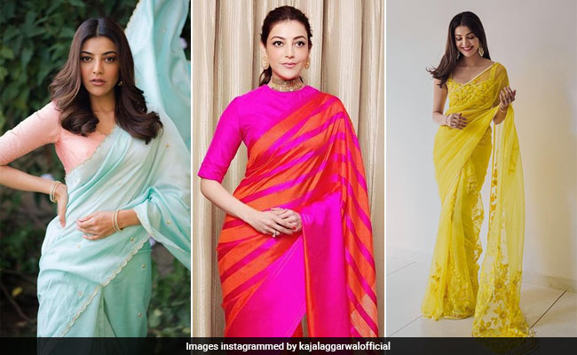 Happy Birthday Kajal Aggarwal: From Pastel Shades To Traditional Weaves, Kajal Aggarwal's <i>Saree</i> Style Is Through The Roof