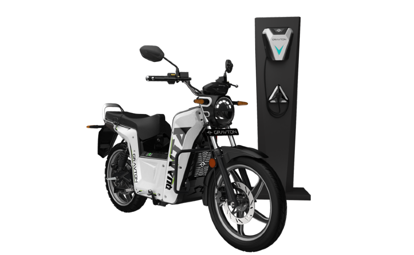 Hyderabad-Based Start-up Gravton Launches Quanta Electric Motorcycle, Priced At Rs. 99,000