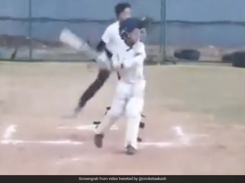 Watch: Aakash Chopra Tweets Video Of Kid Playing MS Dhoni's Trademark Helicopter For Fun