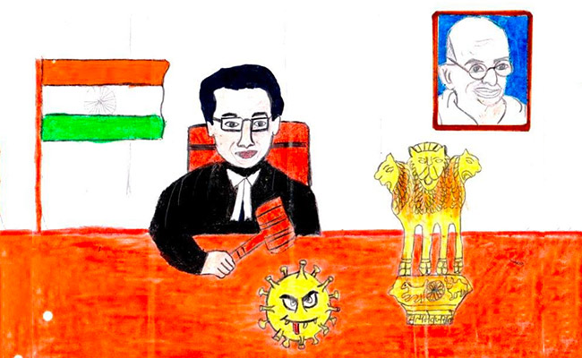 5वीं की छात्रा ने चीफ जस्टिस को कोरोना पर लिखा दिल को छू जाने वाला पत्र, CJI ने दिया जवाब