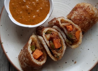 Watch: How To Make Sooji Spring Roll - A Healthy Snack for Guilt-Free Munching