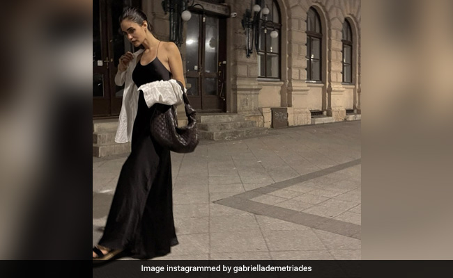 Gabriella Demetriades Lights Up The Streets Of Budapest. See Pics