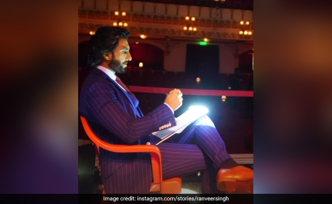 Ranveer Singh Checked Into His Workspace Looking Like This. See Pics