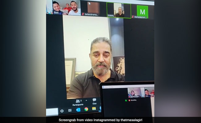 Viral: Kamal Haasan's Zoom Call With Fan Battling Cancer