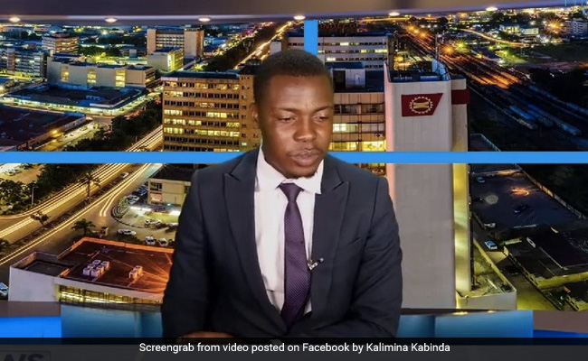 Viral Video: TV Anchor Interrupts Live Bulletin To Claim He Hasn't Been Paid