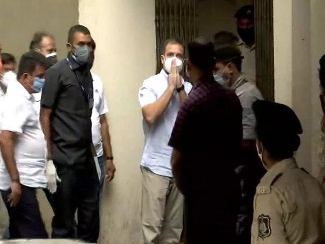 Rahul Gandhi At Gujarat Court To Record Statement In Defamation Case