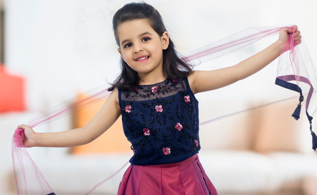 These Lehengas Will Add A Touch Of Glam To Your Little Lady's Ethnic Wardrobe