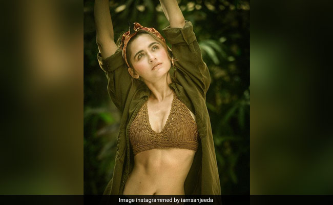 Sanjeeda Shaikh Picks A Bikini Top (Obviously) For Her Wild, Wild Adventures