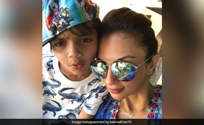 "The Only Boy That Keeps Me On My Toes": To Birthday Boy Yohan From Mom Seema Khan
