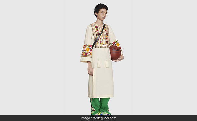 <i>Desi</i> Twitter Shocked At Gucci Selling A 'Kurta' For Rs 2.5 Lakh