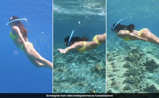 Kiara Advani Is A Magical Mermaid In Her Neon Bikini All Day Everyday