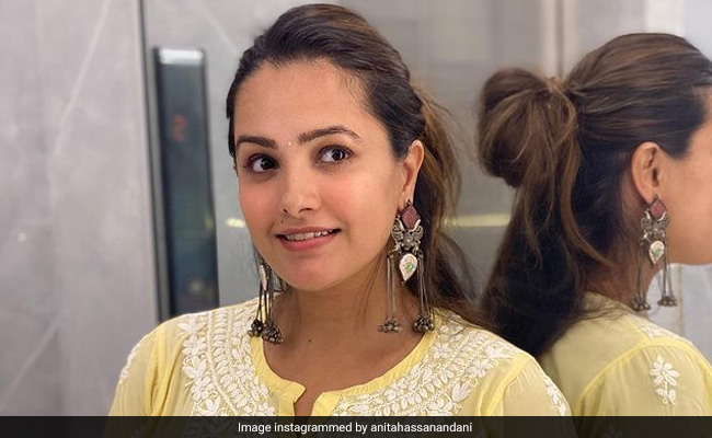 Losing Baby Weight Is "Not Gonna Be Easy," Writes Anita Hassanandani