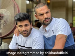 Dhawan's "Off Screen" Pic With Shardul Draws A Comment From Kedar Jadhav