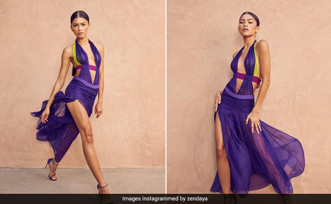We're Crazy In Love With Zendaya's Ode To Beyonce's Versace Dress For The BET Awards
