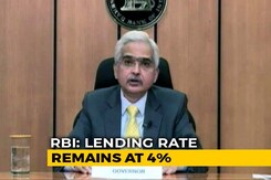 RBI Keeps Lending Rate At 4%, Projects Real GDP Growth This Year At 9.5% RBI Keeps Lending Rate At 4%, Projects Real GDP Growth This Year At 9.5%