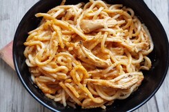 How To Make Butter Chicken Noodles | Easy Butter Chicken Noodles Recipe Video How To Make Butter Chicken Noodles | Easy Butter Chicken Noodles Recipe Video