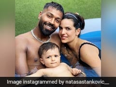 Natasa Stankovic ने शेयर की पति और बेटे की फोटो, फैन्स बोले- भाभी पर गया है अगस्त्य..