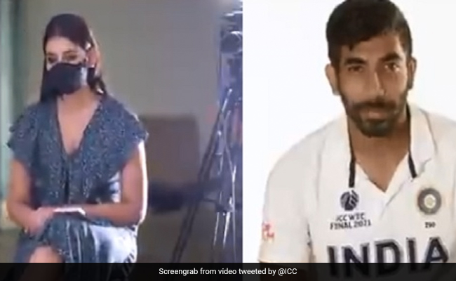 WTC Final: बुमराह की बीवी ने लिया इंटरव्यू, पूछा- 'सिक्स पैक एब्स' क्यों बनाई,  मिला यह जवाब.- Video