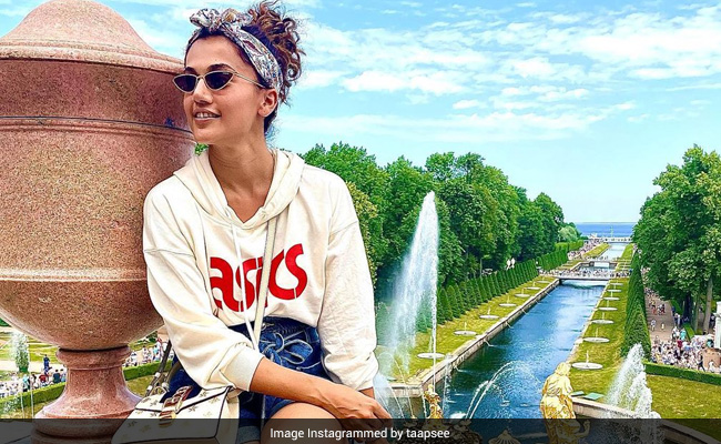 Taapsee Pannu Lights Up Instagram With Postcard From Russia