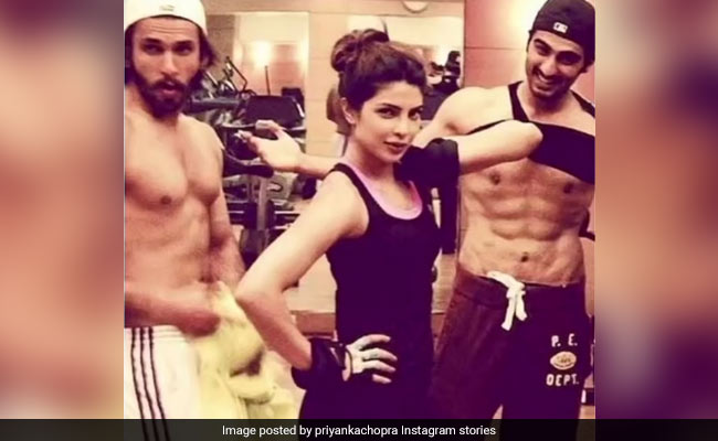 A Throwback Of Priyanka Chopra, Ranveer Singh And Arjun Kapoor. Need We Say More?