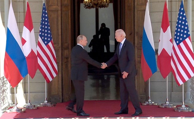 Biden Pushes Putin For Stable "Great Powers" Relationship At First Summit