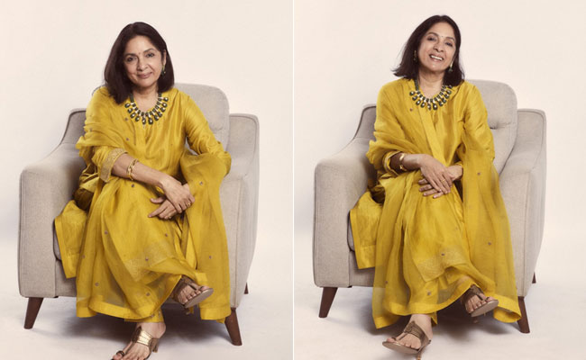 Neena Gupta Is Elegant Beyond Compare In A Gorgeously Summery Ethnic Yellow Kurta Set